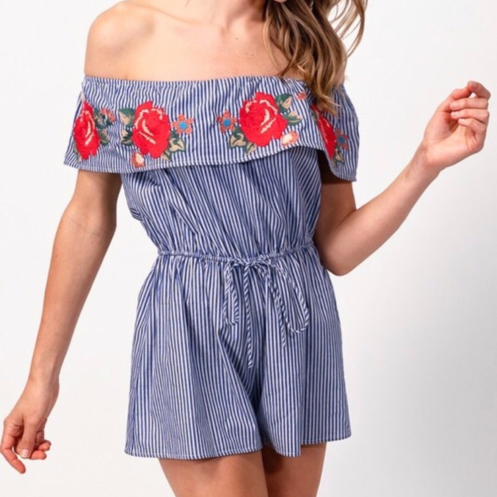 NWT Floral Romper